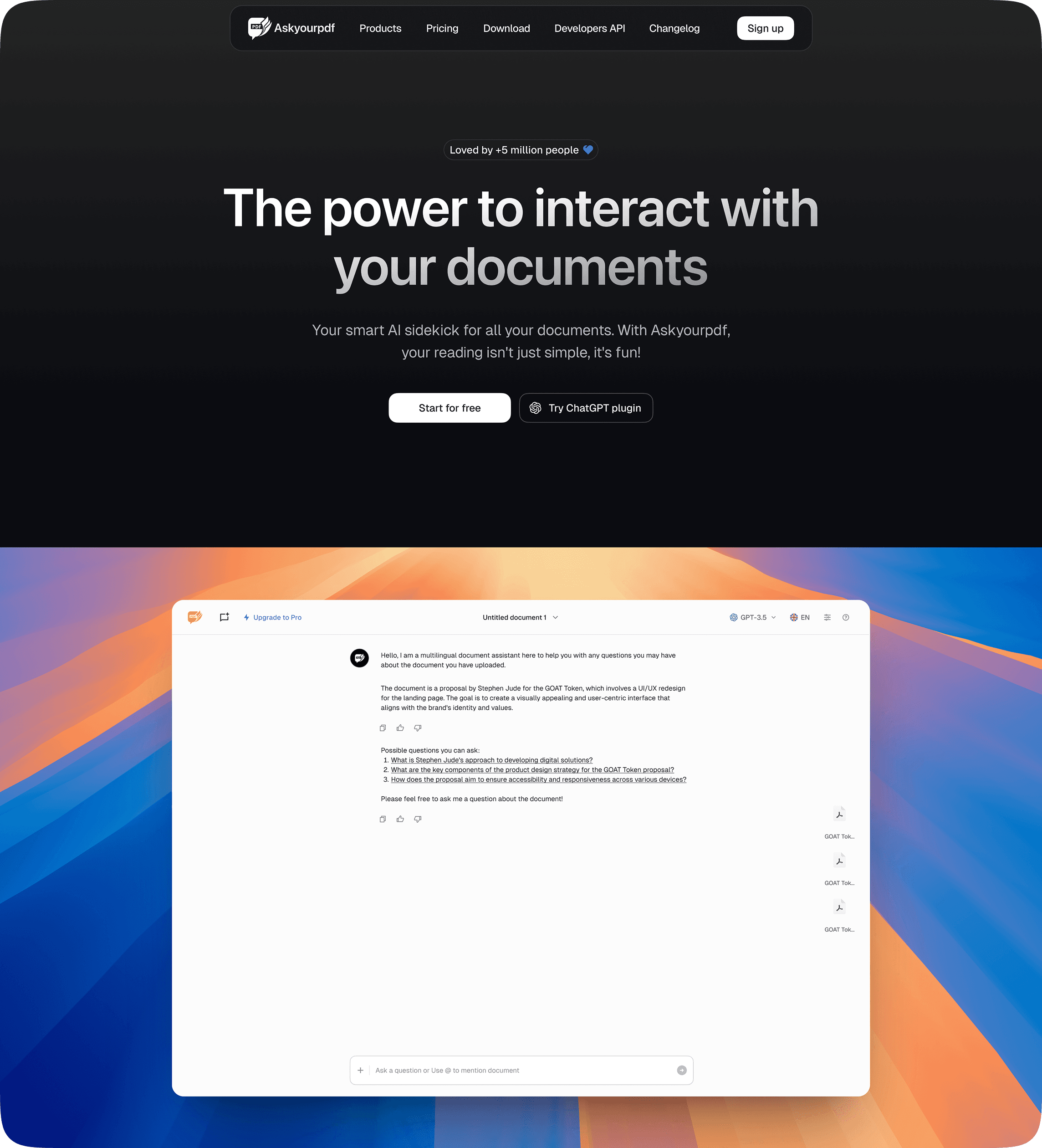 Ask Your PDF