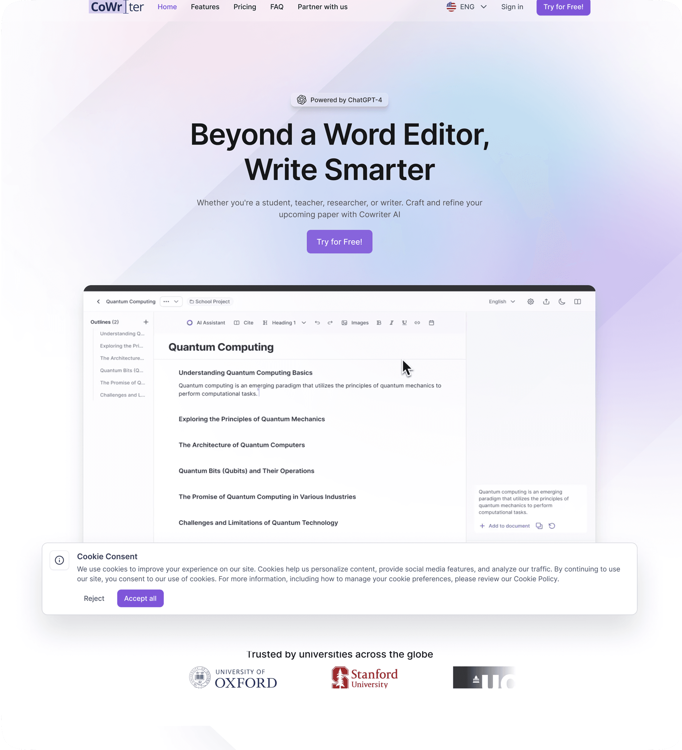 CoWriter AI